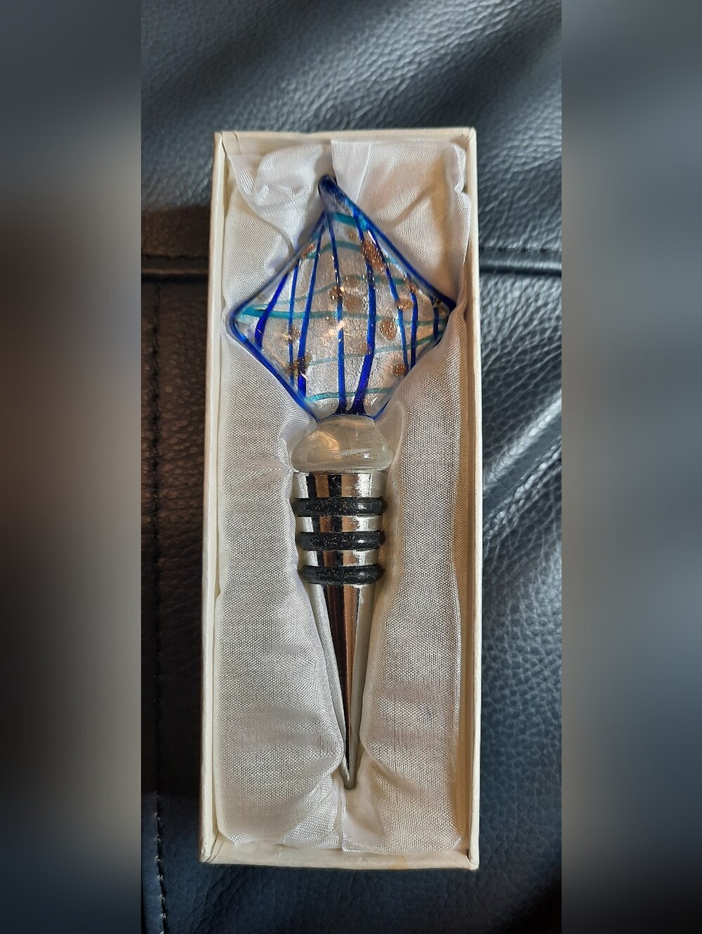 Murano Art Glass Bottle Stopper